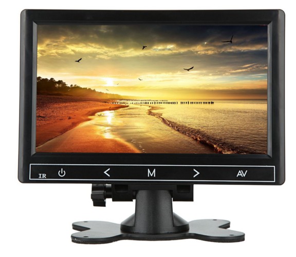 7 inch on dash monitor with touch button
