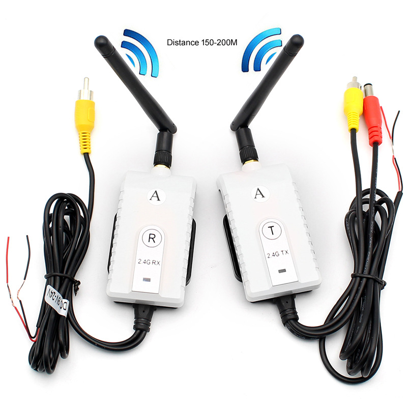 Long range wireless tranmsitter receiver for truck