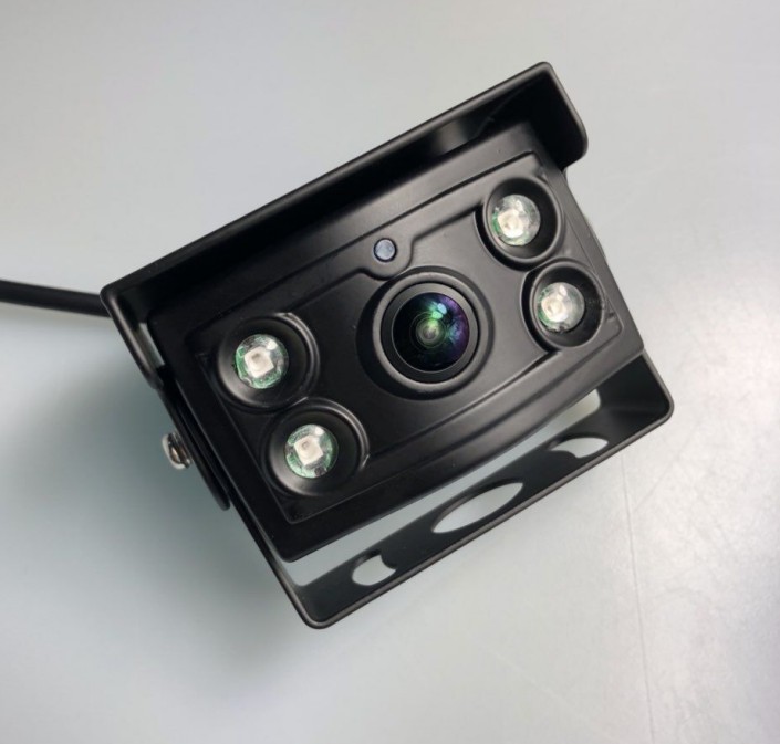 Truck camera with 165 degree view angle