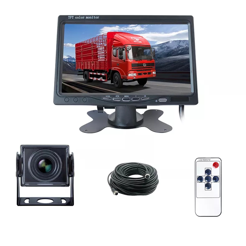 Truck camera system with AHD camera and monitor