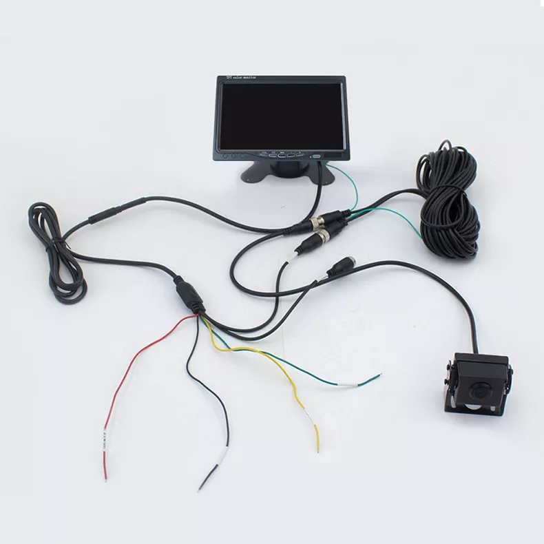 Truck camera system with AHD camera and monitor