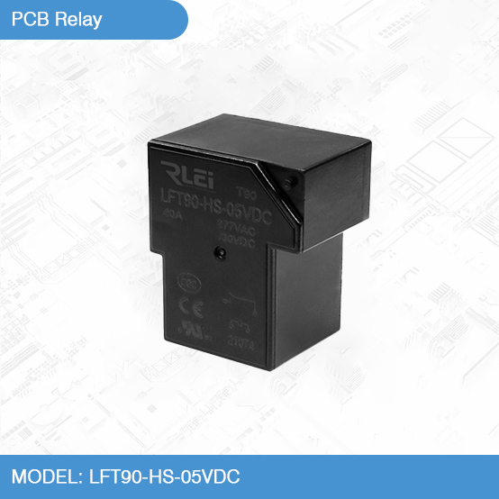 T90 30a 40a Electromechanical Normally Open Mini 5-48V T90 Pcb 4 Pin 5 Pin 6 Pin Power Electric 12V Relay