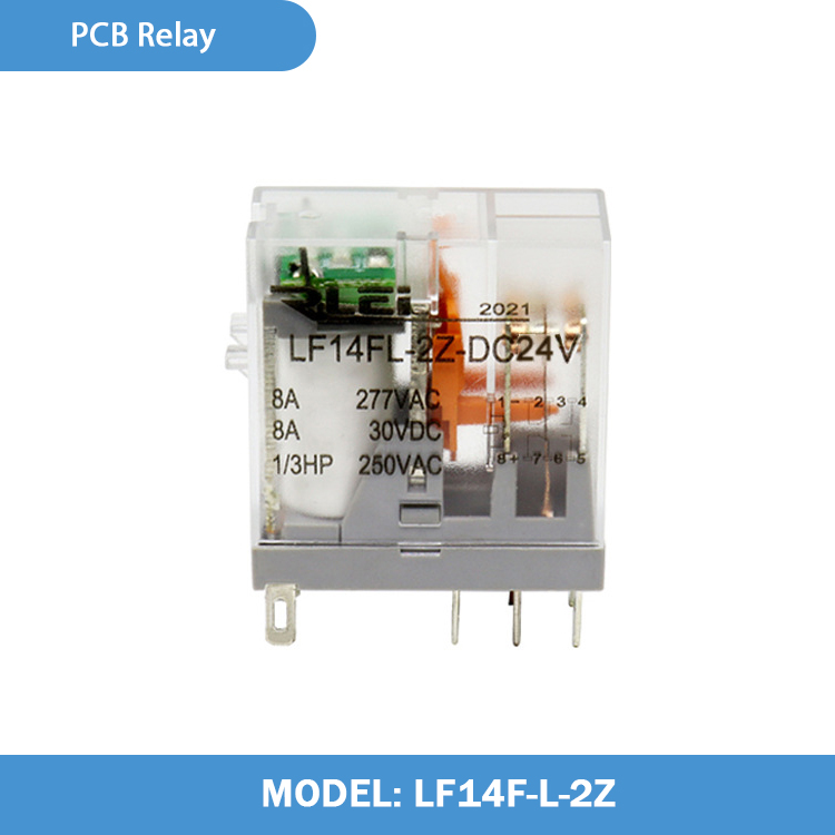 Miniature 8A electromagnetic relay 5 pins ultra-thin relay, RJ2S, G2R-NS, LF14F-L-2Z