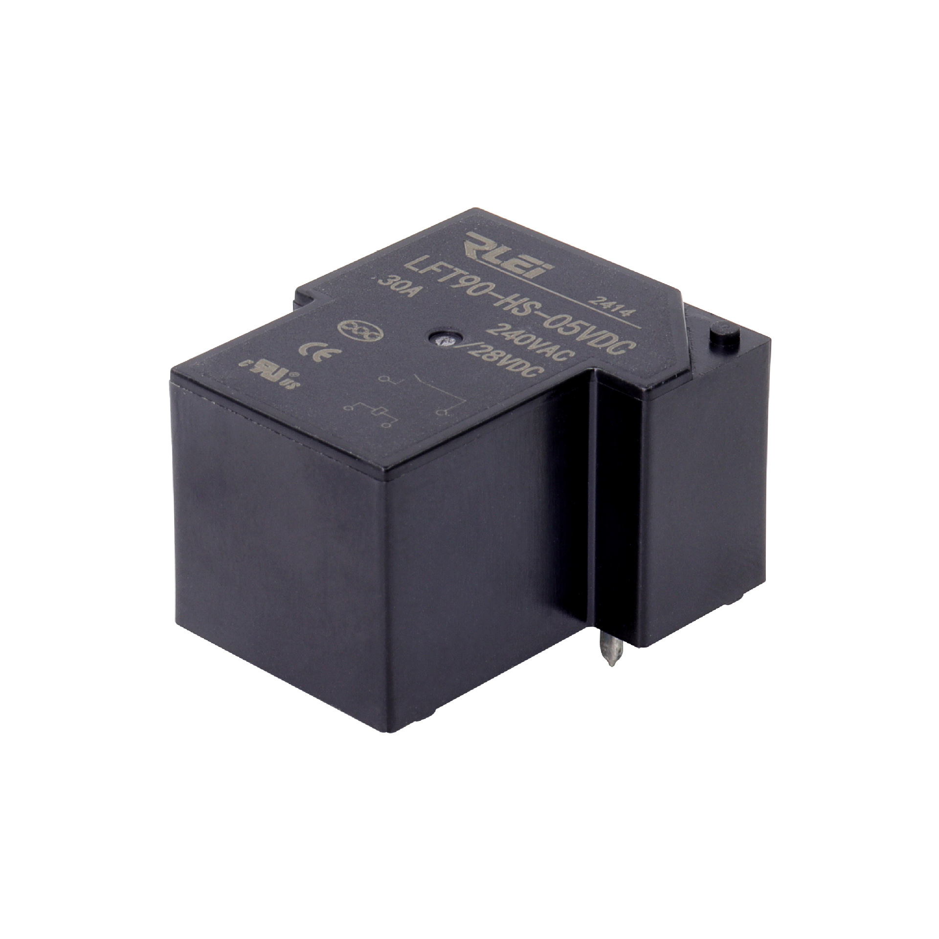 Power relay 50A normally open 4 pins wide pins PCB relay CHS-L, JQX-105F, LFT90