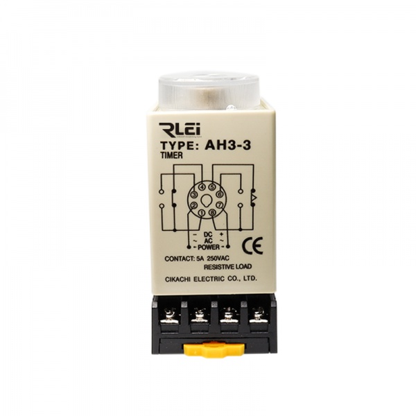Time Relay AH3-3 （ROC） 5A 250VAC