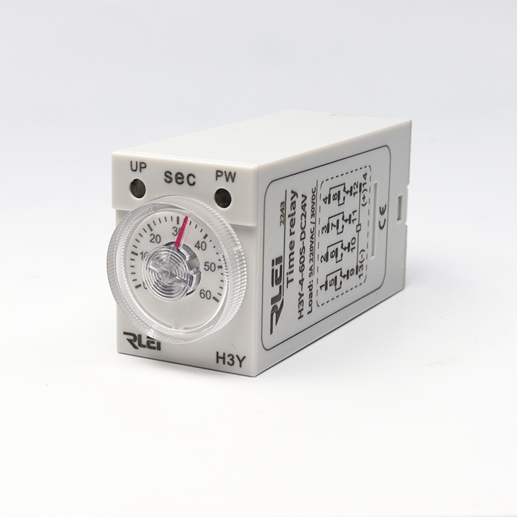 Time Relay H3Y-4-60S-DC24V （ROC） 5A 220VAC 30VDC