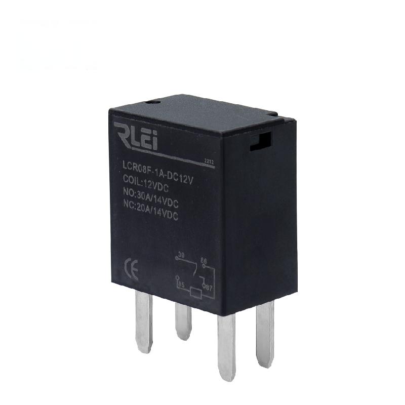 Automobile Relay LCR08F-1A-DC12V （ROC） 30A 20A
