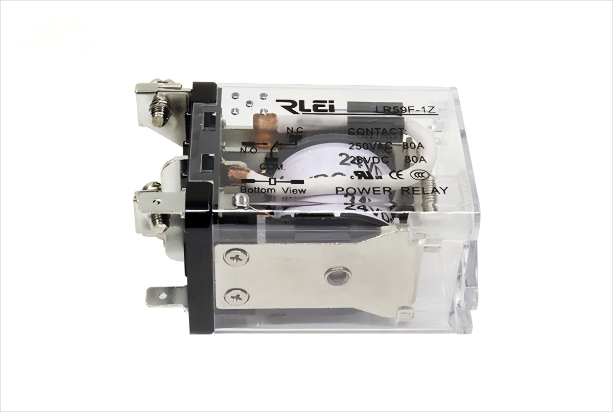  High Power Relay LR59F （ROC） 250VAC 28VDC 80A