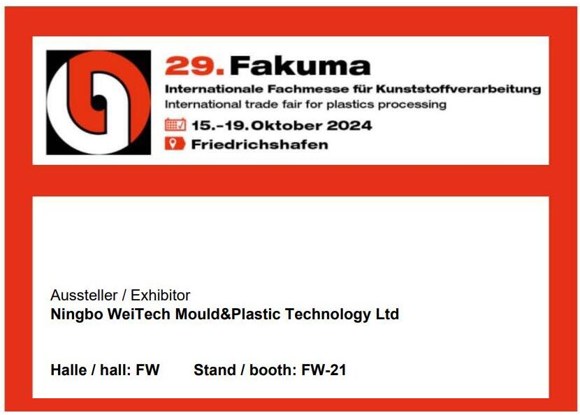 We are at Fakuma 2024