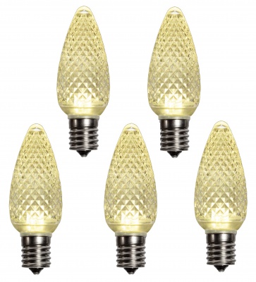 C9 LED Bulbs Warm White