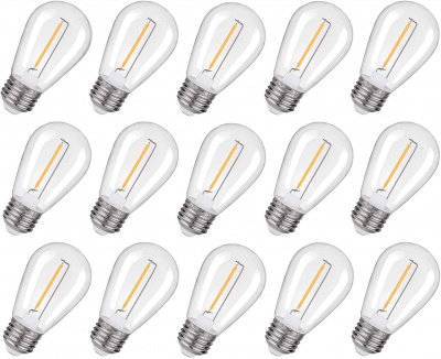 S14 E26 Filament LED Bulbs