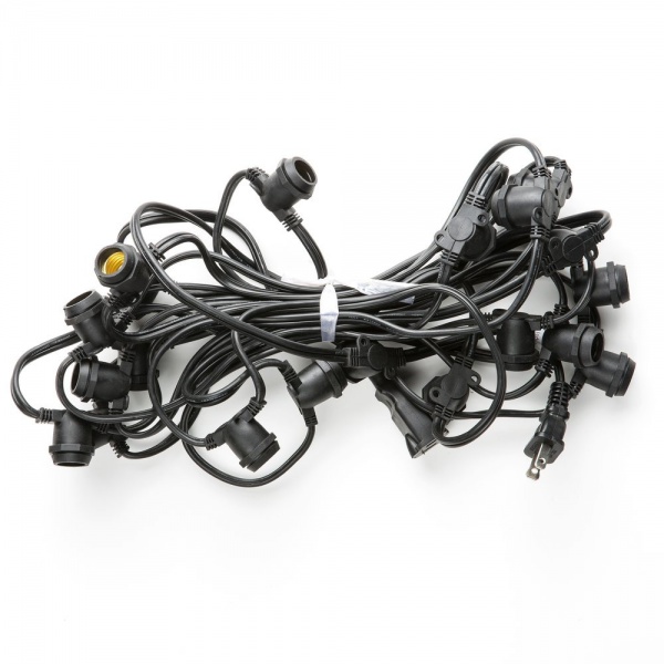 25 Foot 20 Socket C9 Commercial Grade Light Strings