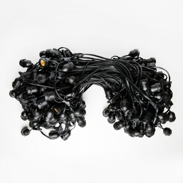 E26 Commercial – 330 Foot, 165 Socket – Black Wire