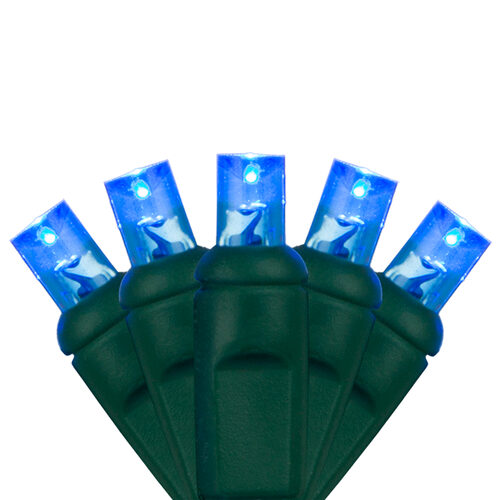 5mm Blue LED Christmas Lights