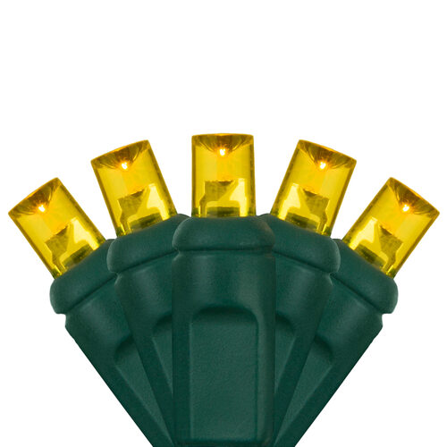 5mm Yellow LED Christmas Lights