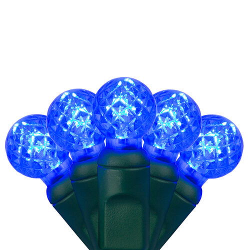 G12 Blue LED Christmas Lights