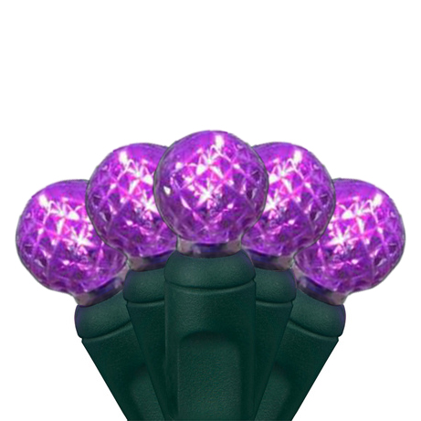 G12 Purple LED Christmas Lights