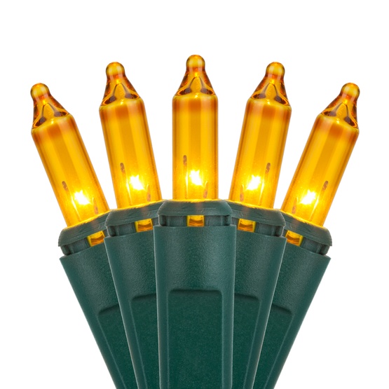 Yellow Christmas Mini Lights
