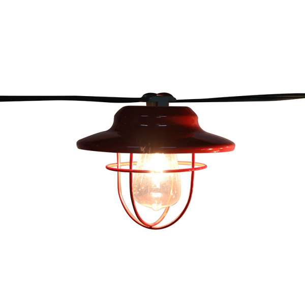 C7 10L METAL SHADE STRING LIGHS