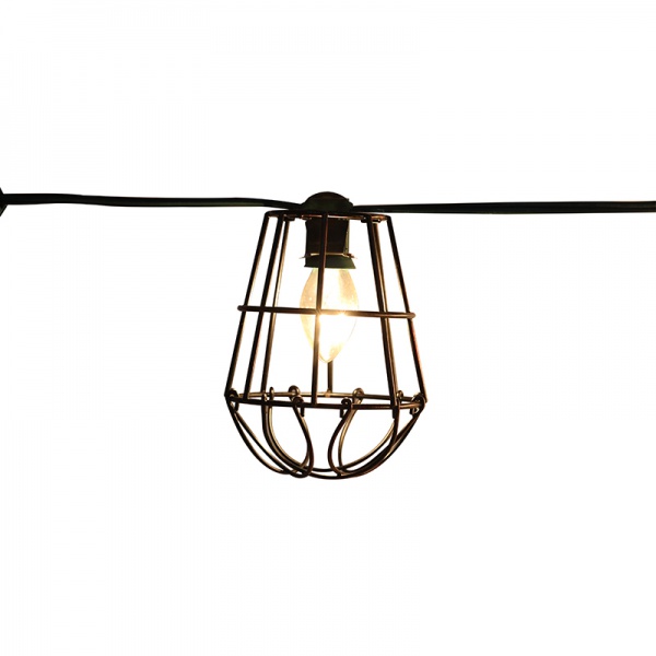 C7 10L METAL SHADE STRING LIGHS