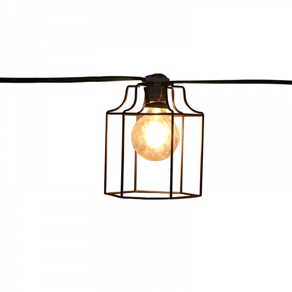 C7 10L METAL SHADE STRING LIGHS