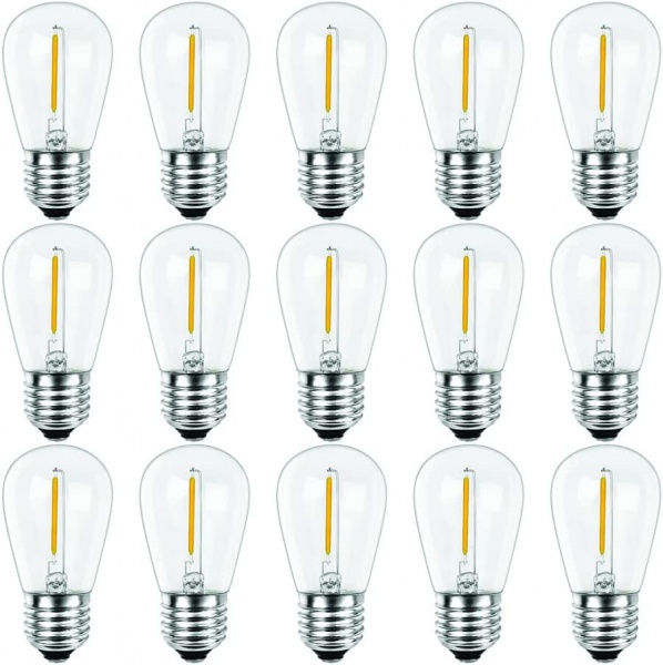 S14 E26 Filament LED Bulbs