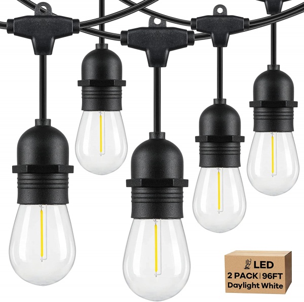 NEW E12 S14 96 Feet Outdoor String Light with drop