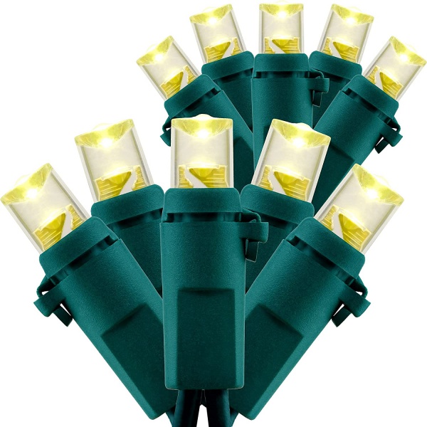 5mm Warm White LED Removable Christmas Lights
