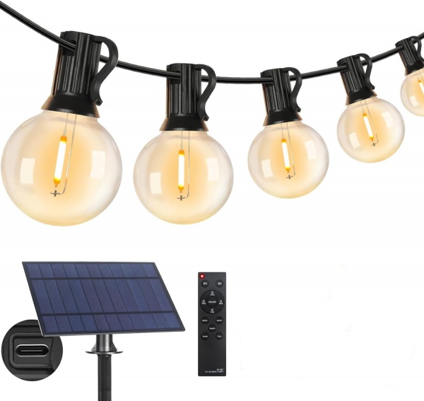G40 Solar String Lights