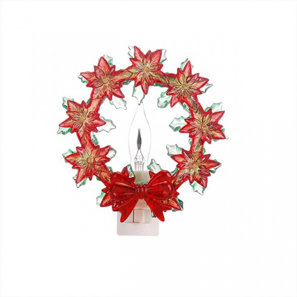 UL Christmas Garland Night Light E12 C7 Filament LED Bulbs with ON/Off Switch-副本