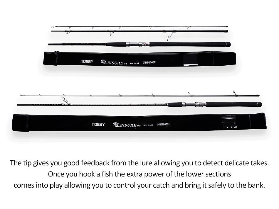 Leisure K5 Seabass Shore Casting Jigging Rod,NOEBY