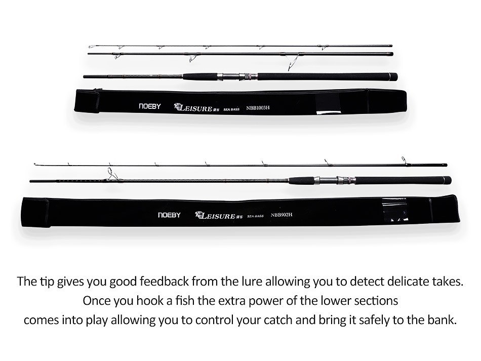 NOEBY 2024 new Sea bass rock fishing Rod