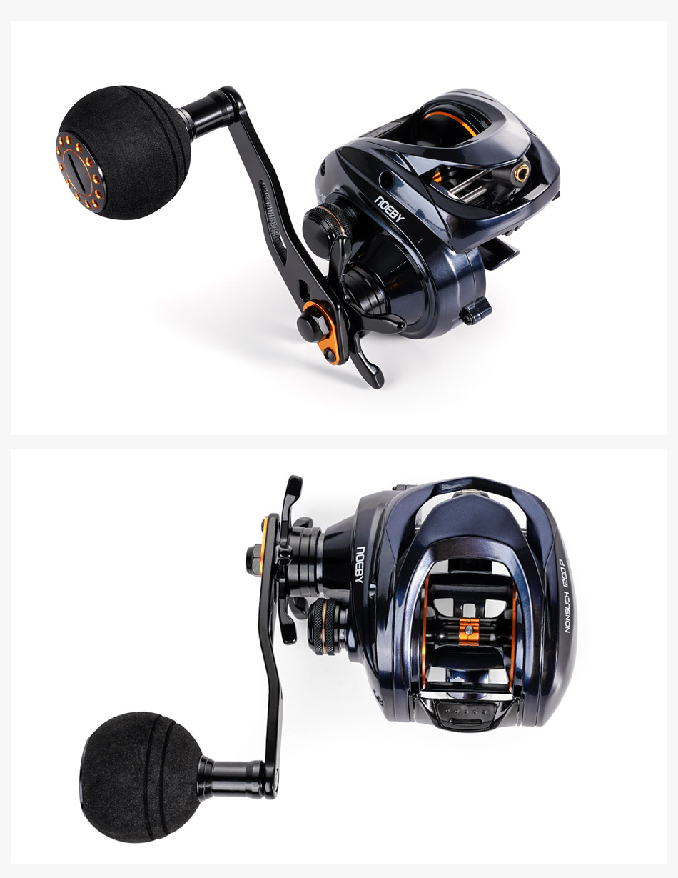 Noeby 1200P Baitcasting Fishing Reel Inshore Full Metal Body 6.3:1
