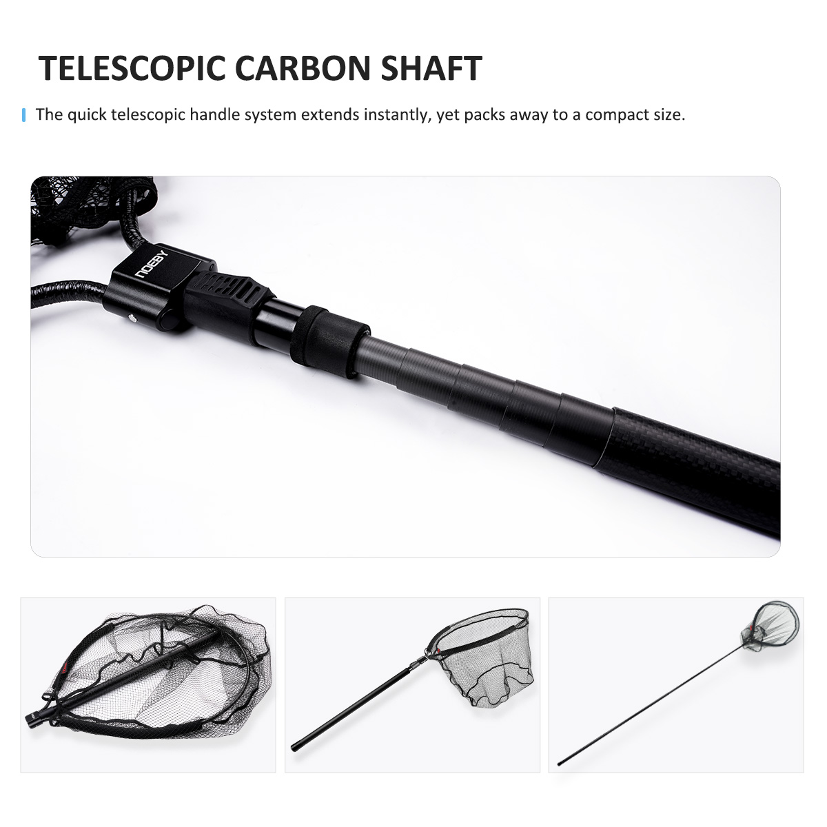 Type-D Carbon Landing Net