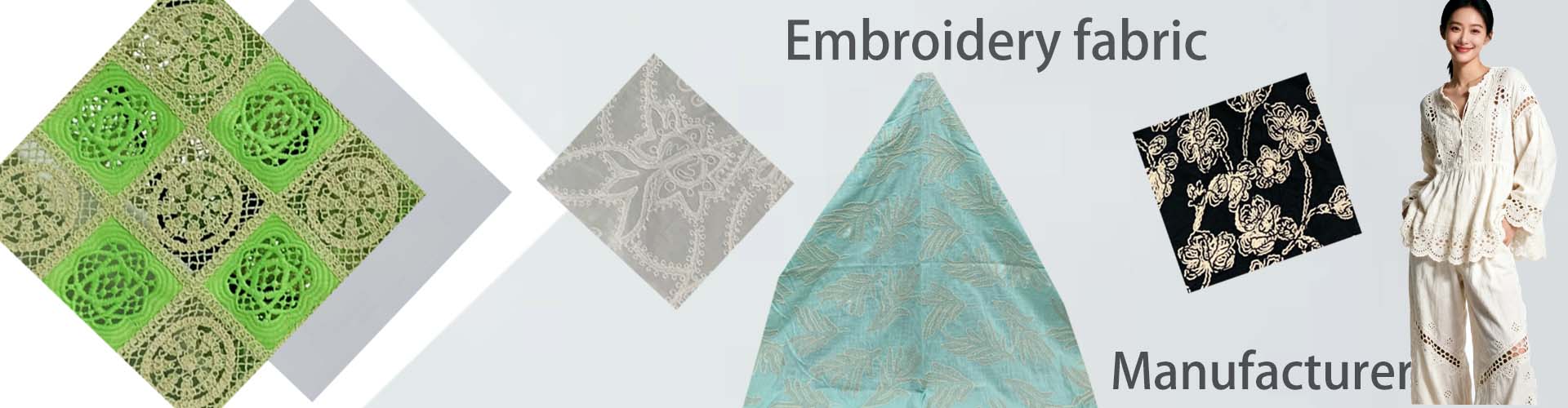 Embroidery  fabric