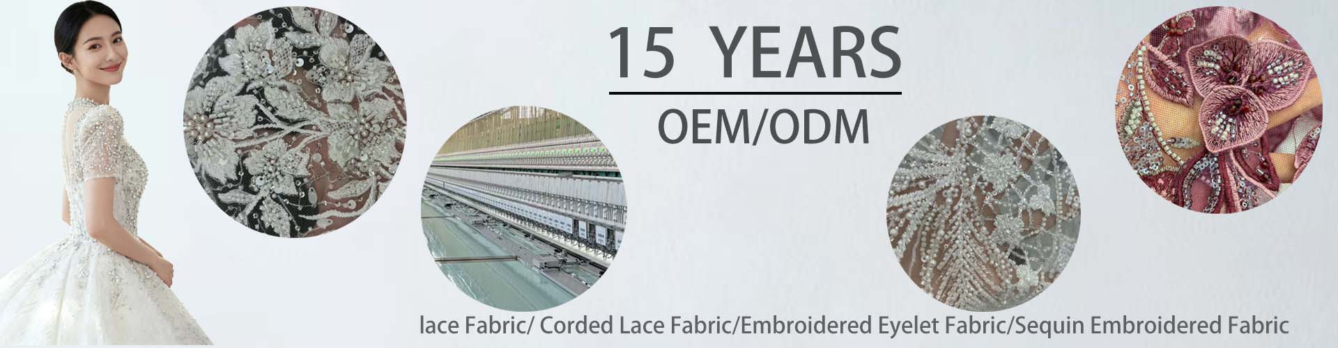 Embroidery  fabric
