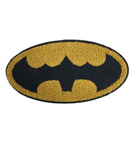 Chenille brand logo patch