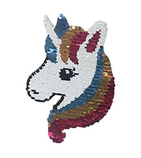unicorn sequin patches