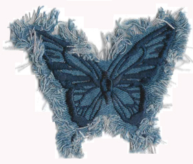 Jeans fashion embroidery patch