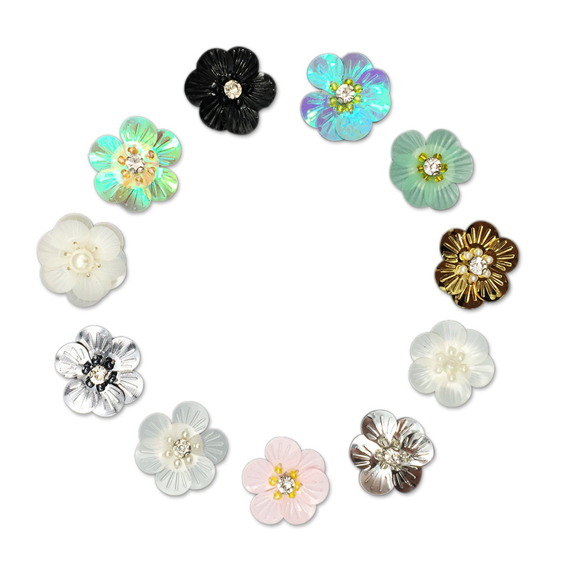 Handmade Beaded Sequins Clothing Accessories