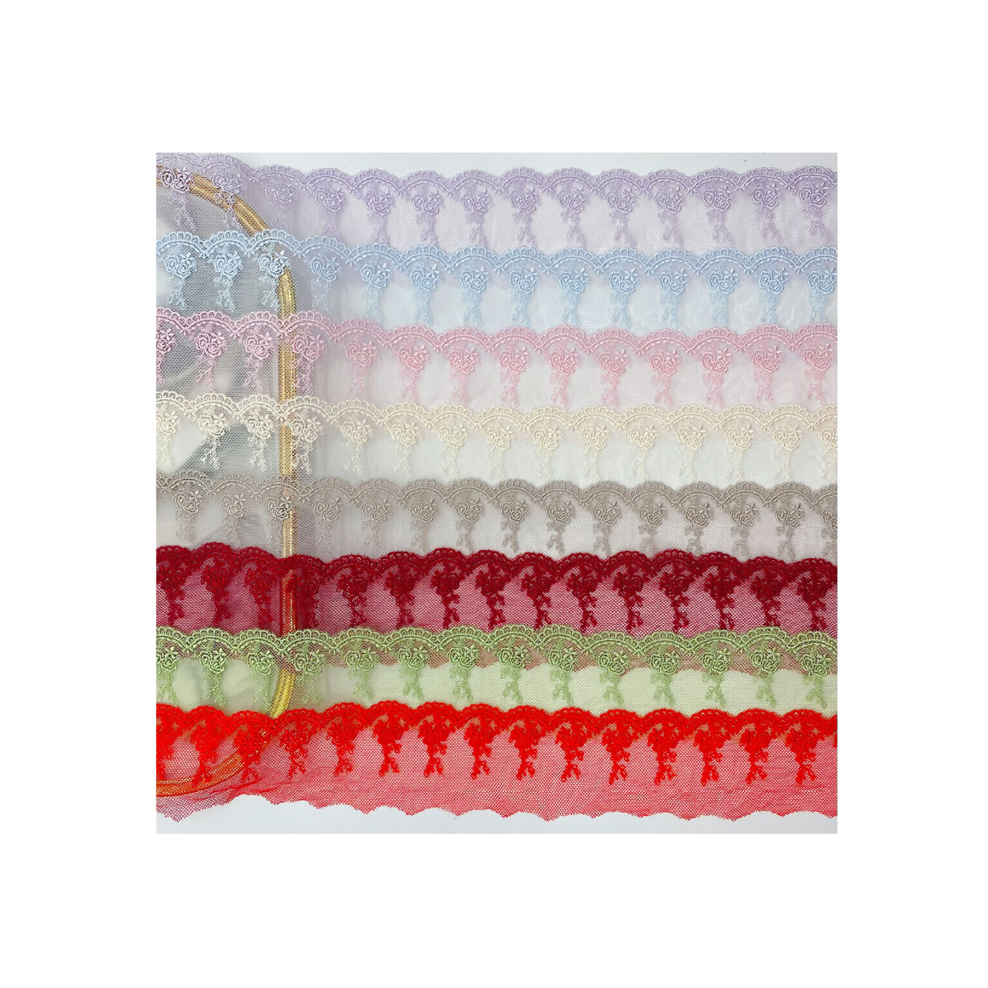 Water-Soluble Embroidered Lace Lolita Style