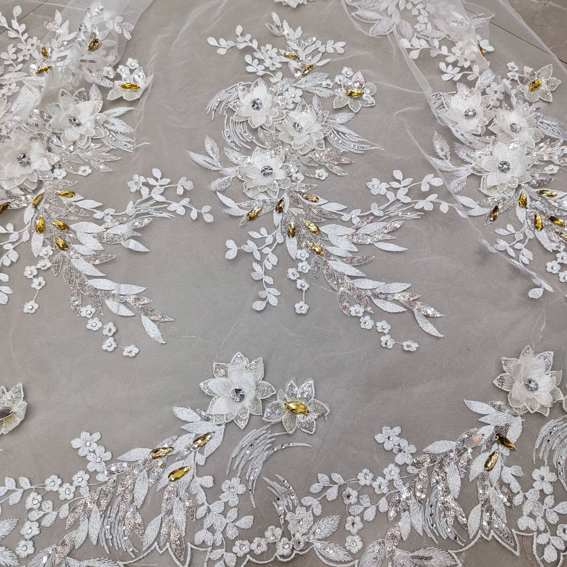 3D Embroidery DIY Clothing Accessories Embroidery Lace