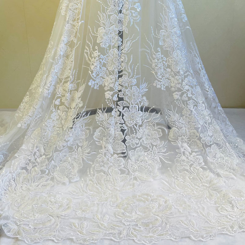 Beaded Embroidery Soft Lace Clothing Accessories