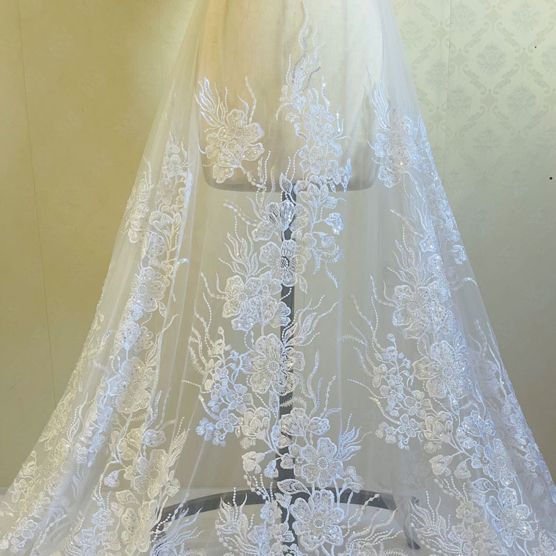 Beaded Embroidery Soft Lace Clothing Accessories
