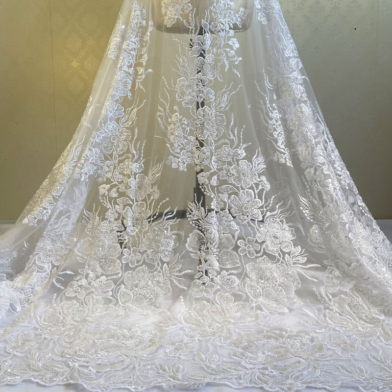Beaded Embroidery Soft Lace Clothing Accessories