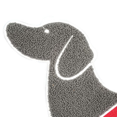 Embroidery Patch Of Cute Puppy Suitable for DIY Clothing