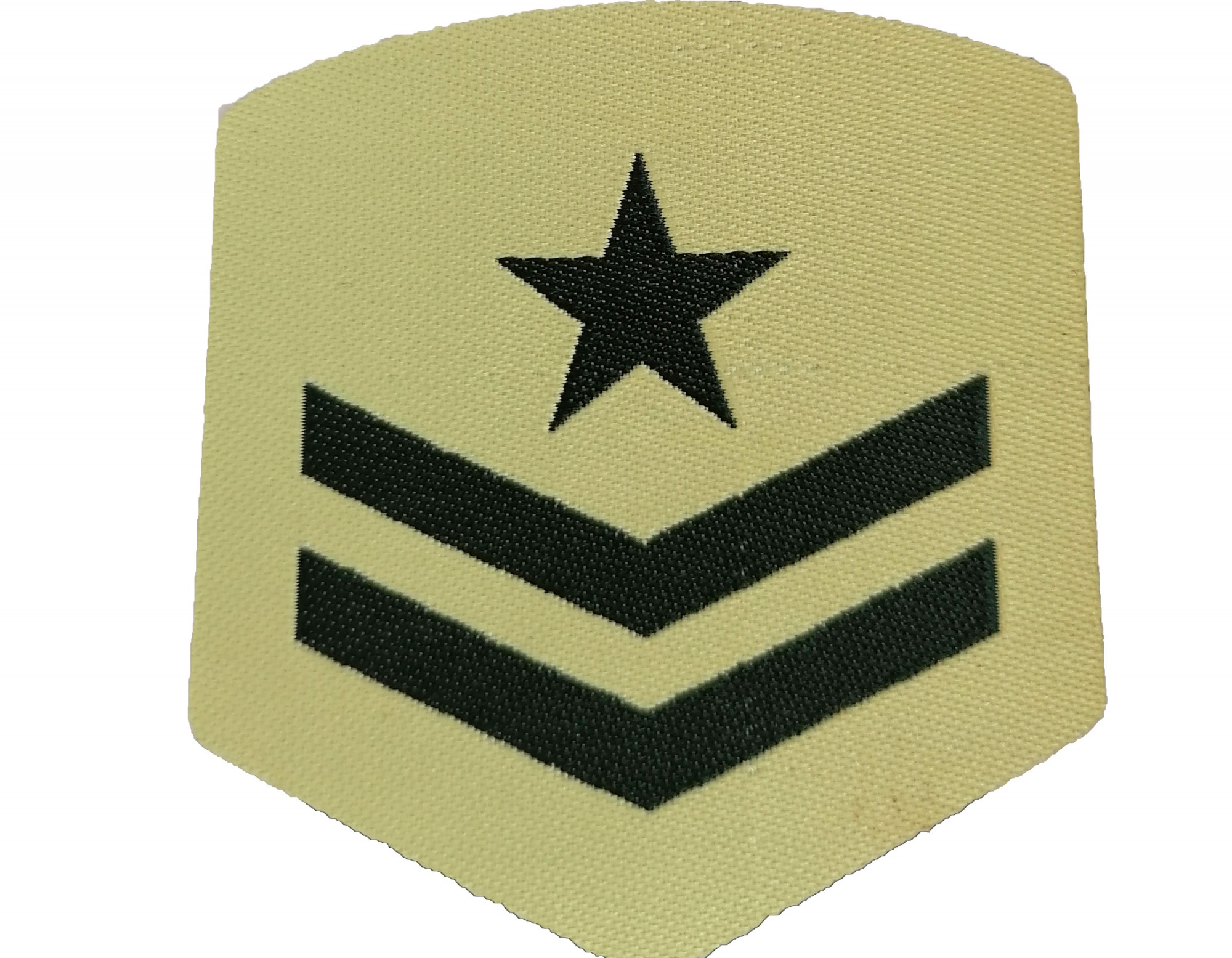 Camouflage Green Hand-Embroidered LOGO