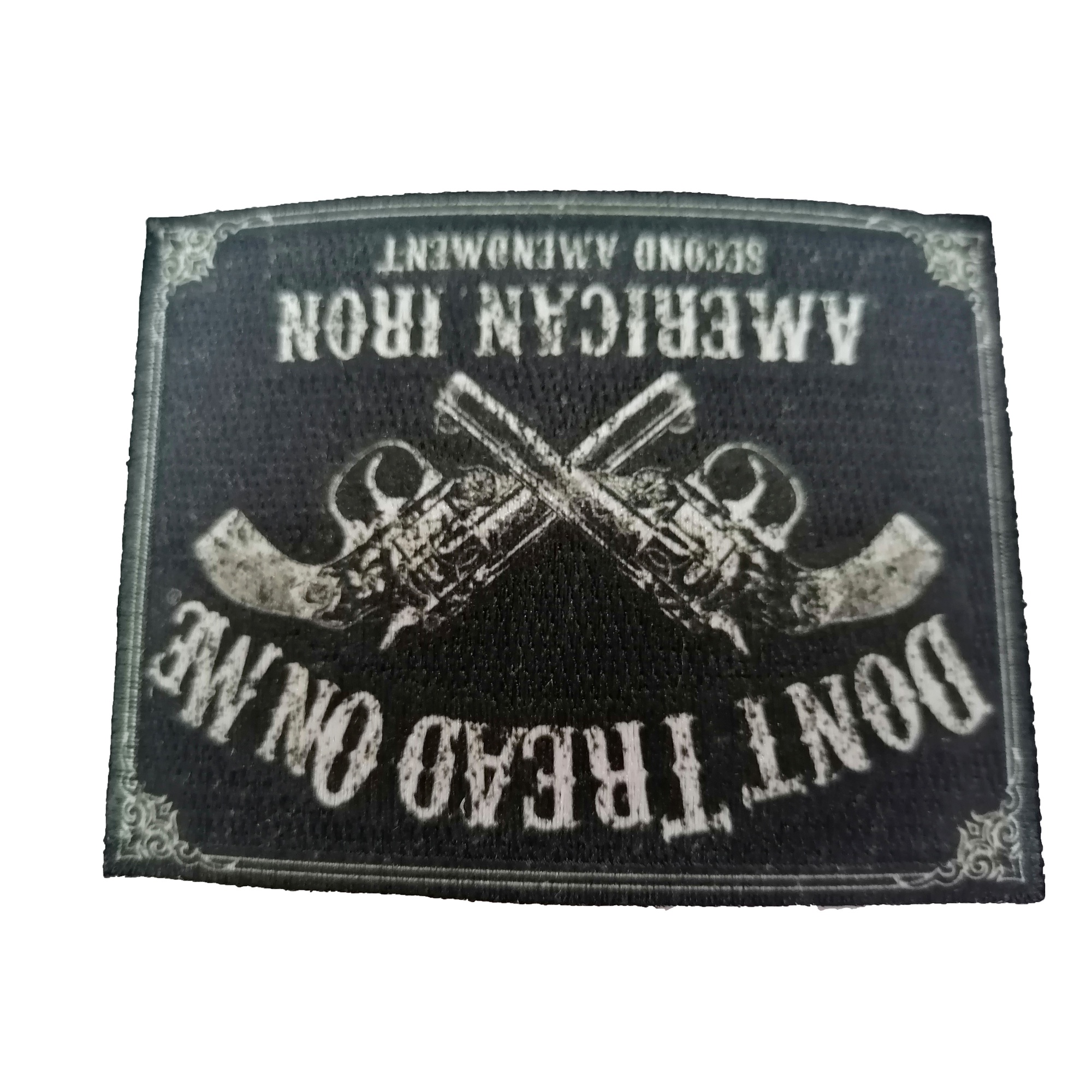 Dark Punk Style Hand-Sewn Embroidery Patch