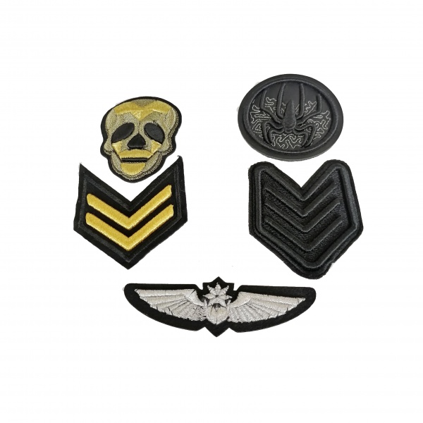 Punk Style Hand-Sewn Embroidery Patch Clothing Accessories
