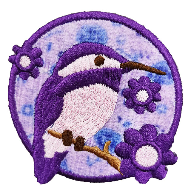 Colorful Bird Cute Animal DIY Personalized Embroidery Patch